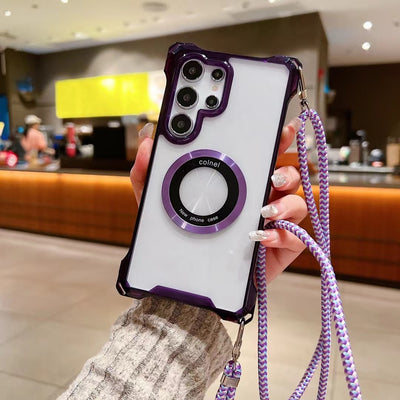Funda Magnética Transparente con Protección en Cuatro Esquinas - Image 5
