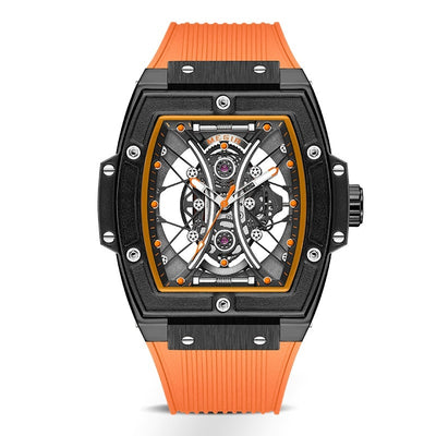 Reloj Deportivo Tonneau con Correa de Silicona y Esfera Luminosa - Image 5
