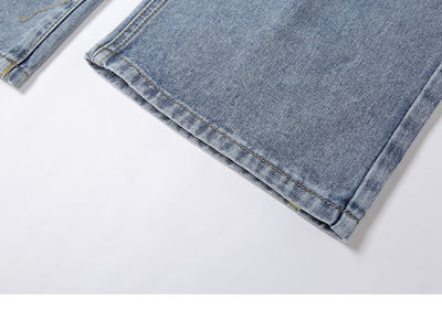 Jeans Mujer Otoño Azul Clásico con Toque Picante - Image 10