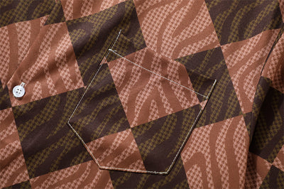 Camisa Cuadros Manga Corta Diamond para Hombre - Image 14