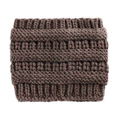 Gorro Tejido con Abertura para Coleta - Beanie Cálido para Invierno - Image 7