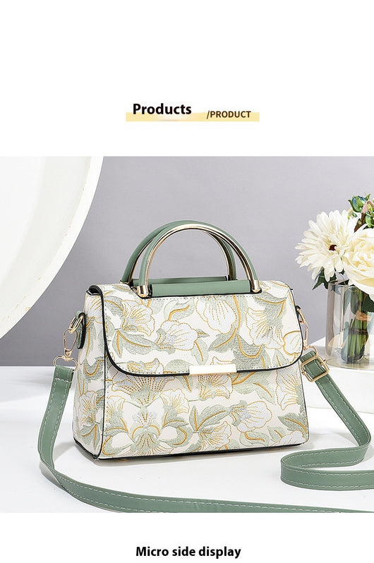 Bolso Bandolera Mujer Estilo Chino con Estampado Trendy - Image 8
