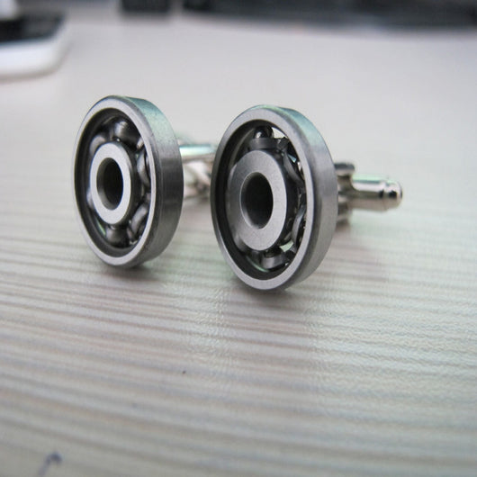 Gemelos de Acero Tungsteno Negro con Rodamientos de Perlas - Image 2