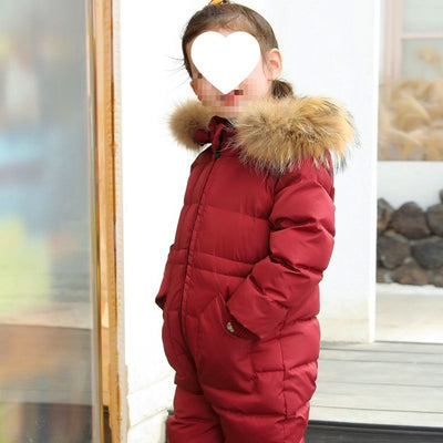 Overol Acolchado de Plumón para Niños Invierno - Image 11