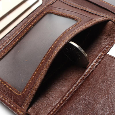 Billetera de Cuero Ultra Delgada para Hombre - Image 3