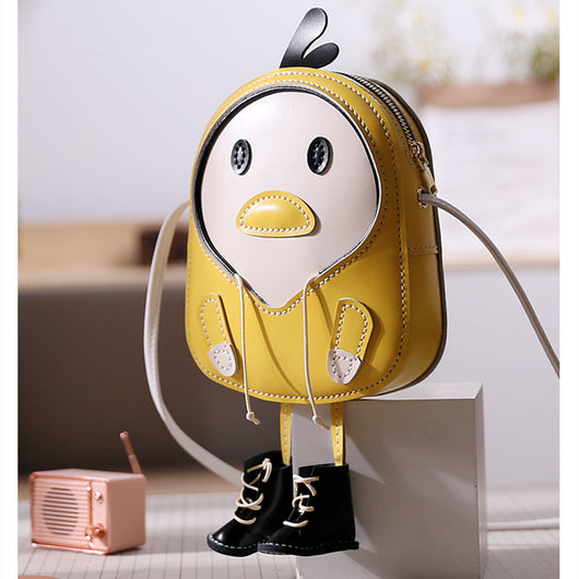 Bolsa Tejida Artesanal de Cuero - Regalo Perfecto