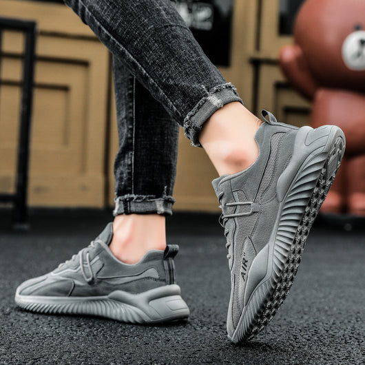 Zapatillas Deportivas Coreanas Transpirables de Malla para Hombre - Image 2