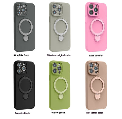 Funda Magnética de Silicona Líquida con Soporte - Protección Anti-caídas - Image 20