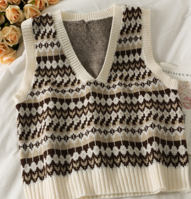 Cardigan Holgado Estilo Universitario para Mujer - Image 90