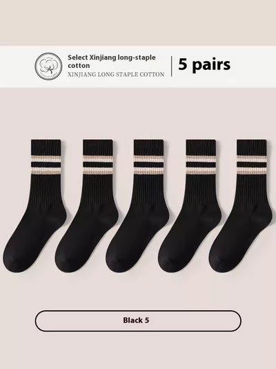 Calcetines Deportivos de Algodón Puro para Hombre - Talla Grande, Transpirables y Cómodos - Image 16