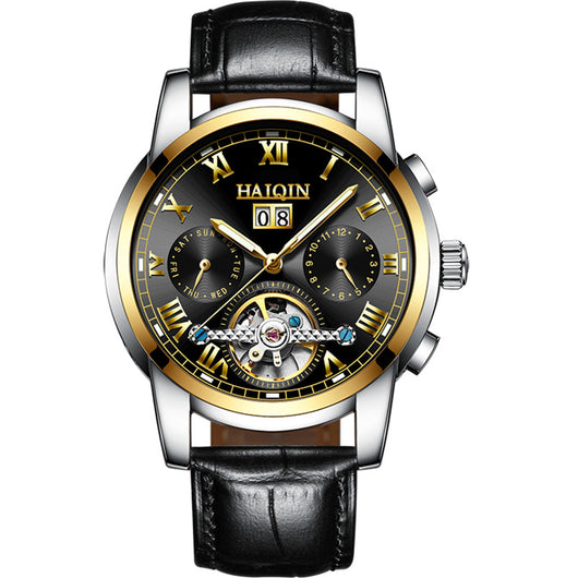 Reloj Automático Mecánico Hueco Luminoso Resistente al Agua para Hombre - Image 16