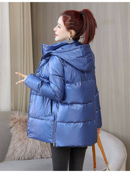 Chaqueta Acolchada Corta Suelta con Relleno Sintético - Image 16