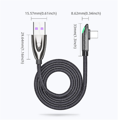 Cable USB-C de Carga Rápida 6A - Transferencia de Datos Ultrarrápida - Image 9