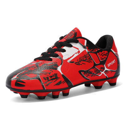 Zapatillas de Fútbol Cuero Bajo Niños y Adolescentes - Suela Antideslizante - Image 4