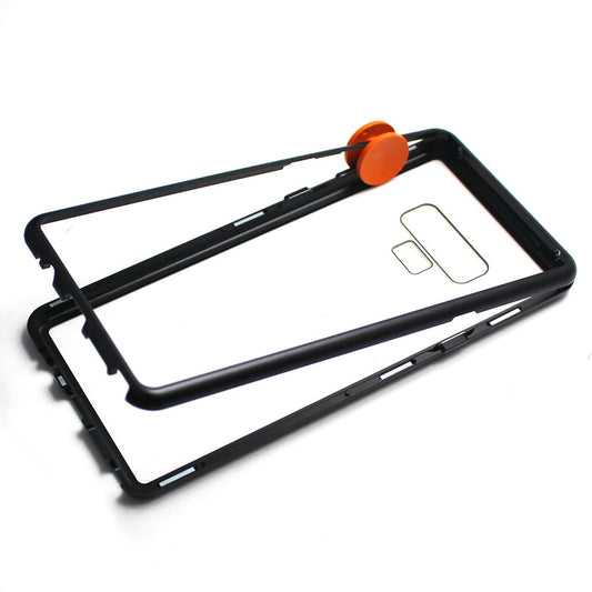 Funda Protectora de Vidrio Templado con Marco Metálico Magnético - Image 2