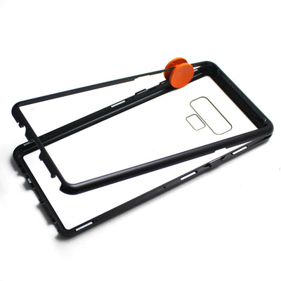 Funda Protectora de Vidrio Templado con Marco Metálico Magnético - Image 2