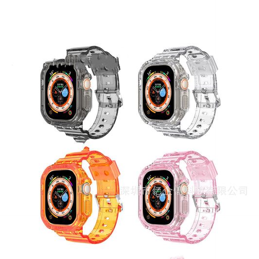 Correa Transparente TPU para Reloj Glacier - Diseño Moderno - Image 2