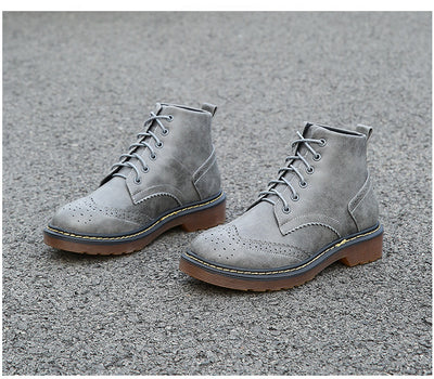 Botas Martin de Cordones en Encaje Británico para Mujer - Image 14