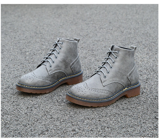 Botas Martin de Cordones en Encaje Británico para Mujer - Image 14
