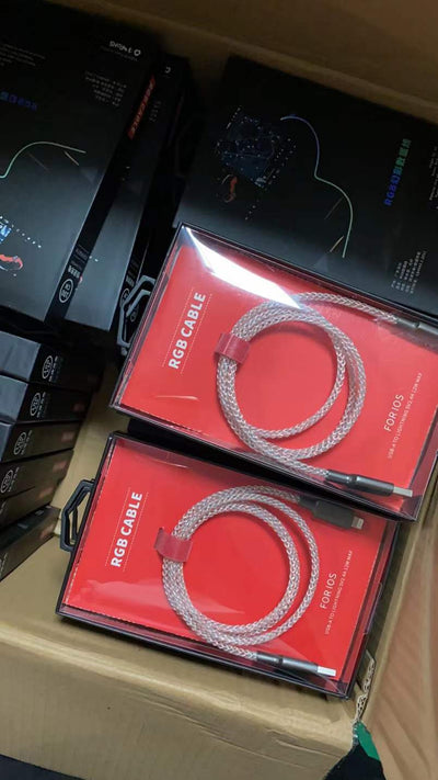 Cable de Carga Rápida RGB para Streaming con Transferencia de Datos - Image 6