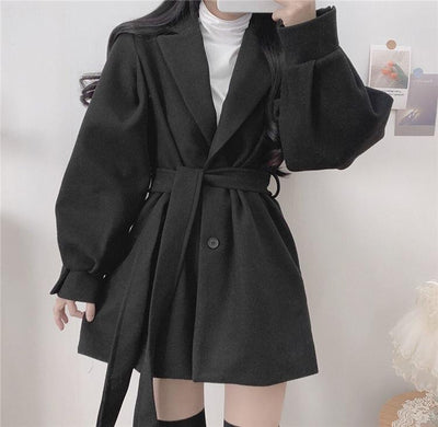 Abrigo de Lana Estilo Hepburn para Mujer - Image 11