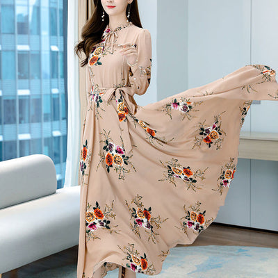Vestido Largo Estampado Reductor de Cintura para Mujer - Image 19