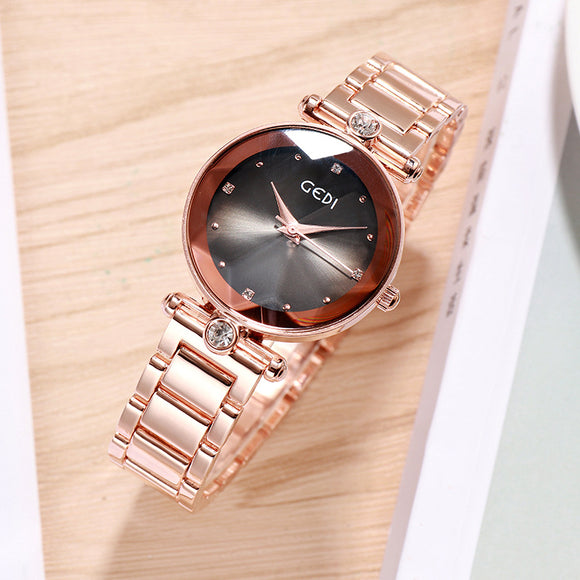 Reloj de Pulsera Acero Inoxidable para Mujer con Movimiento de Cuarzo