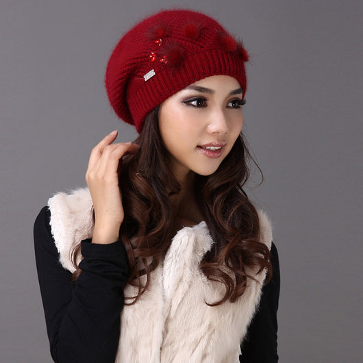 Gorro Tejido Cálido Versátil para Mujer - Image 13