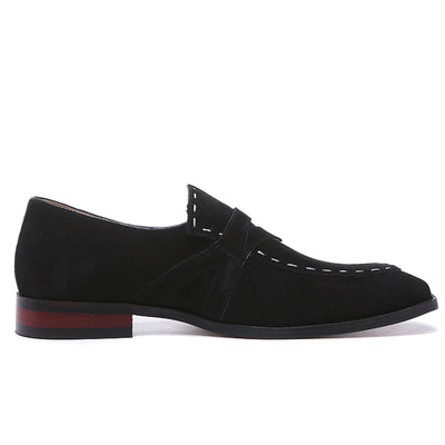 Zapatos de Cuero Satinado con Punta Afilada - Image 3