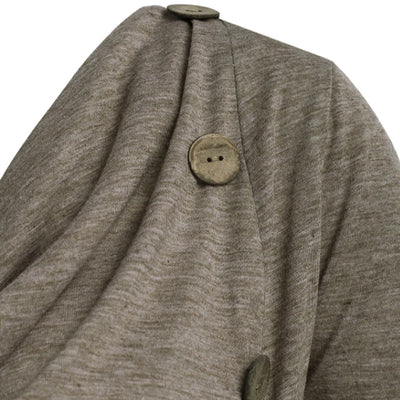 Camiseta Casual de Manga Larga con Cuello Superpuesto - Image 3
