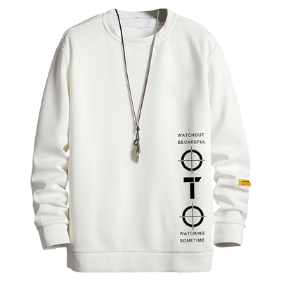 Suéter Básico para Hombre con Estampado - Manga Larga Versátil - Image 8