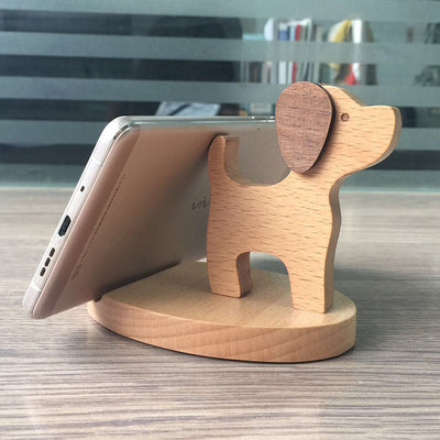 Soporte Personalizado para Teléfono en Madera de Haya con Monedero Integrado - Image 8