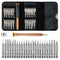 Estuche de Cuero con Set de Puntas de Destornillador Multifuncional