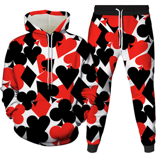 Sudadera Hoodie Unisex con Estampado Digital de Dos Piezas