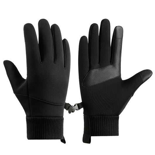 Guantes de Ciclismo Térmicos Acolchados Resistentes al Viento para Hombre - Image 15