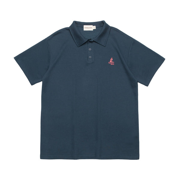 Polo Shirt Estampado Minimalista para Hombre - Comodidad de Verano