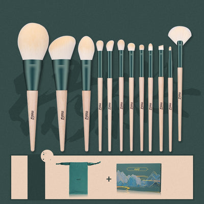 Set de 12 Brochas de Maquillaje Profesional - Kit Completo para Principiantes - Image 10