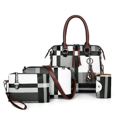 Bolsos de Lujo a Cuadros para Mujer - Diseño Premium - Image 2