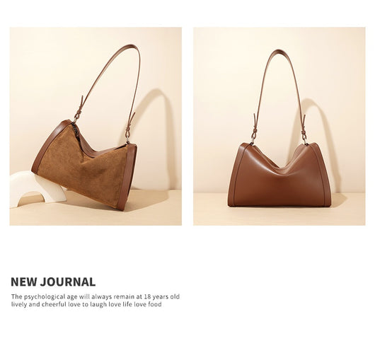 Bolso Mensajero de Cuero Mate con Gran Capacidad - Perfecto para el Día a Día - Image 11