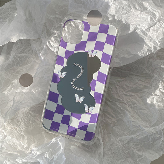 Funda Mariposa para Celular con Diseño Geométrico de Silicona - Image 8