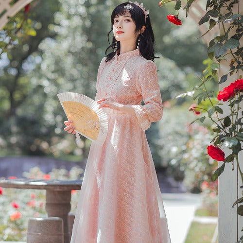 Vestido Elegante Cintura Alta Ajustado para Citas y Fiestas