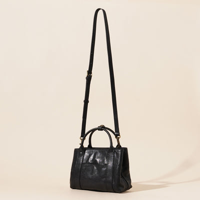 Bolso de Cuero Genuino Capacidad Grande - Bolsa Casual para Hombro - Image 11