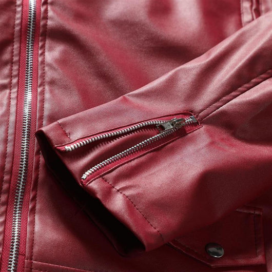 Ropa de Cuero Casual para Tallas Grandes - Image 12