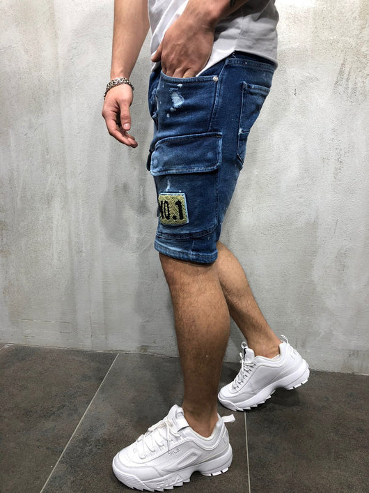 Shorts con Insignia para Hombre - Image 2