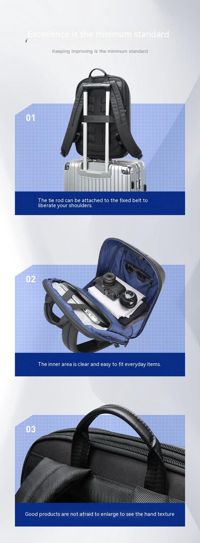 Mochila Gaming Profesional Impermeable de Gran Capacidad para Hombre - Image 6