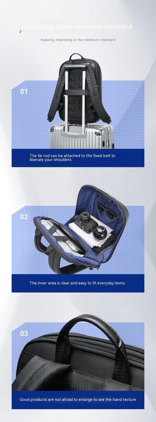 Mochila Gaming Profesional Impermeable de Gran Capacidad para Hombre - Image 6