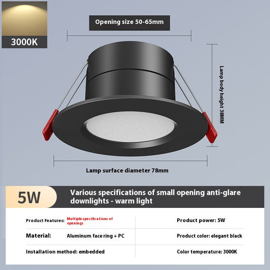 Foco Empotrado LED Ojo de Buey para Interiores - Image 21