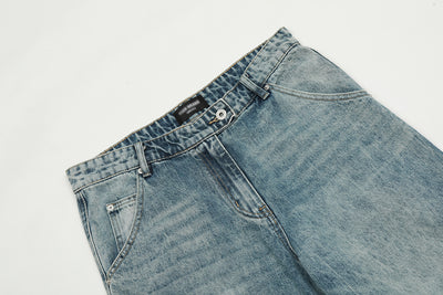 Pantalones Vaqueros Holgados para Hombre - Corte Recto Casual - Image 12