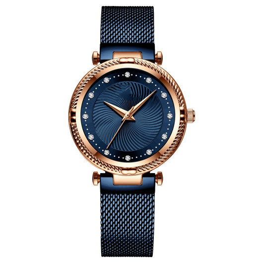 Reloj Deportivo para Mujer con Malla Impermeable y Diamantes Incrustados - Image 11