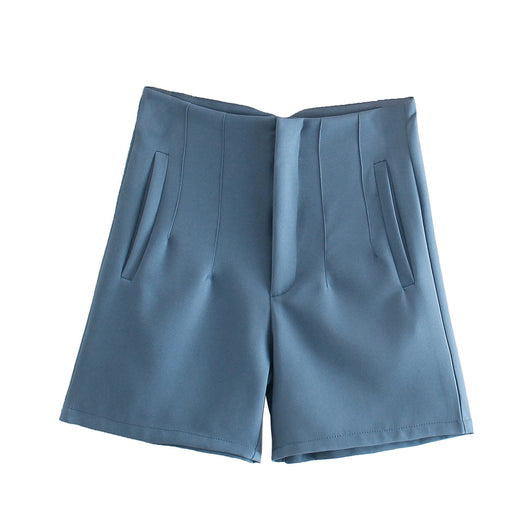 Shorts Casuales de Cintura Alta Temperament para Mujer - Image 7